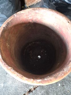 Large Terracotta Clay Garden Planter Pot