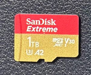 SanDisk Extreme 1TB microSD Card