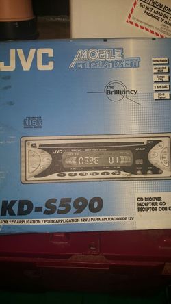 Jvc car stereo Cd player