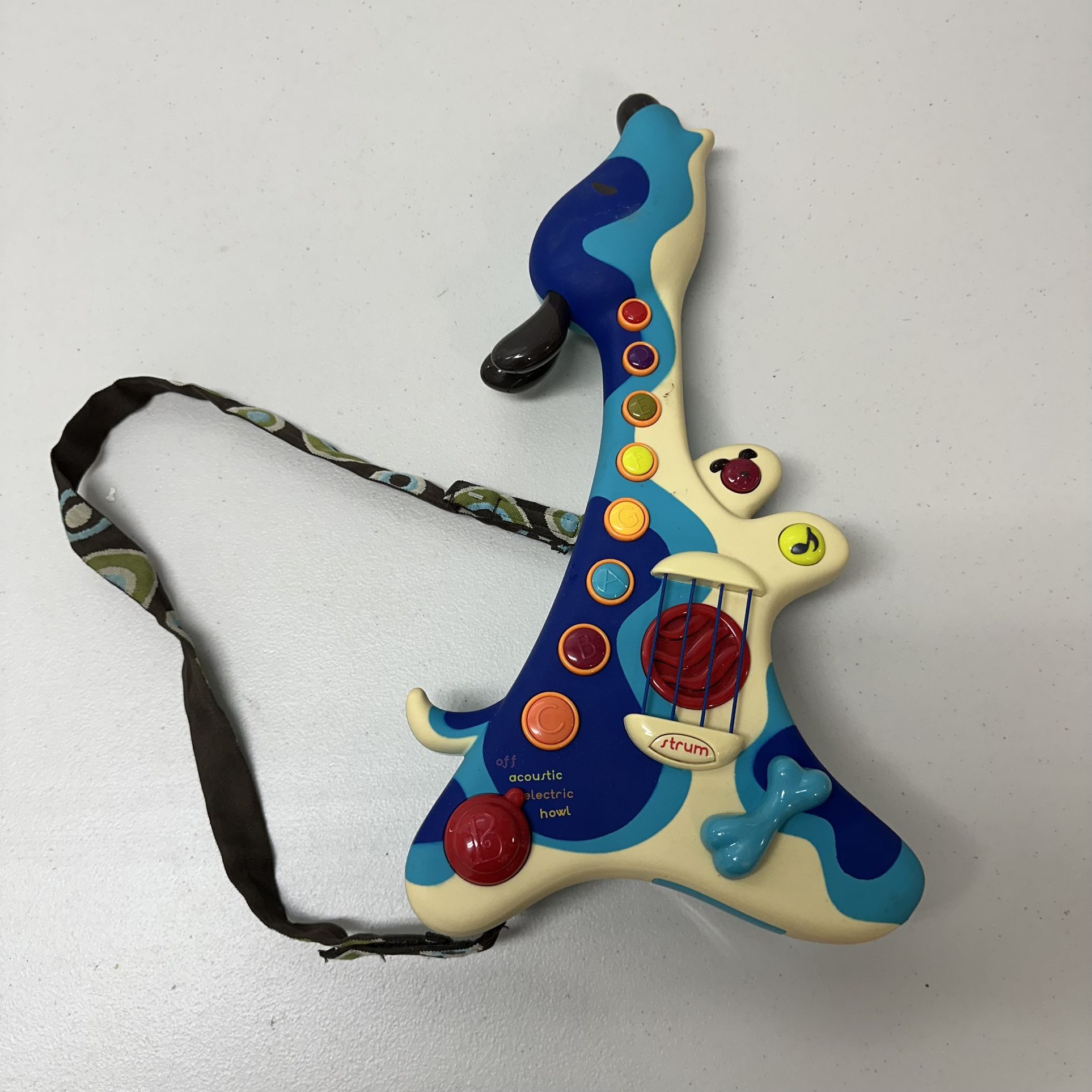 B Toys Woofer Interactive Hound Dog Guitar 
