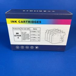 BR LC103XL Ink Cartridges Set for Brother Printers