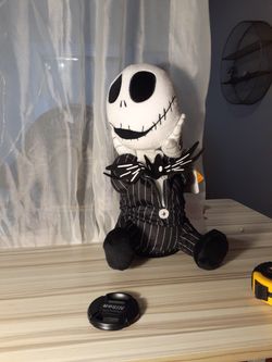 Animated Jack Skellington 12"