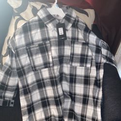 Ladies Flannel Shirt 