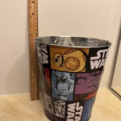 Star Wars The Force Awakens Popcorn Tin Bucket