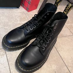 Black Doc Martin boots 