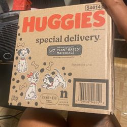 Newborn Box Of Huggies Diapers 