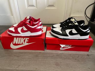 Nike dunk low retro  size 8