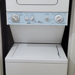 Kenmore 24" Stackable Washer And Electric 120 Volt  Dryer