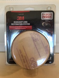 Car Headlight lens restoration