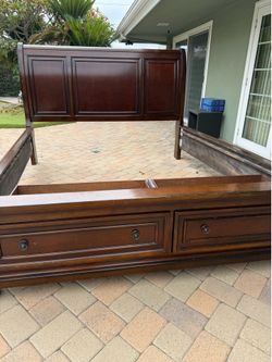 Cal king bed frame