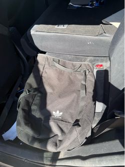 adidas Originals Black Small 5L Backpack Fits 11" Laptop Logo Pre-Owned