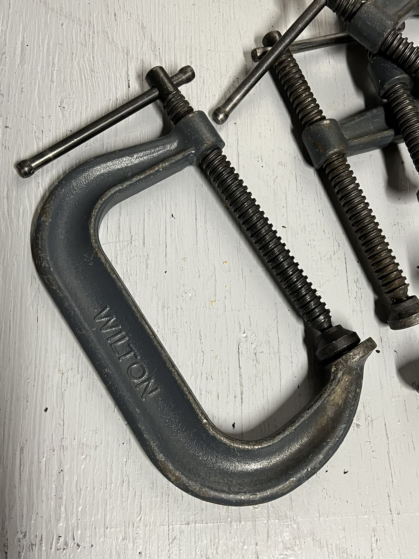 Wilton 406C-Clamp-6600 Lbs Clamping Force. 30.00 Each Or 4-100.00