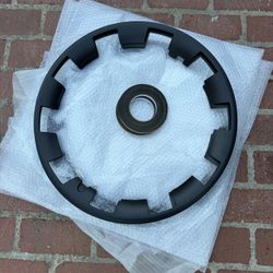 Tesla Model Y Aero Wheel Cover Trim Ring + Foam Insert  Price: $60 OBO  OEM Tesla Model Y aero wheel cover trim ring with foam insert. In excellent co