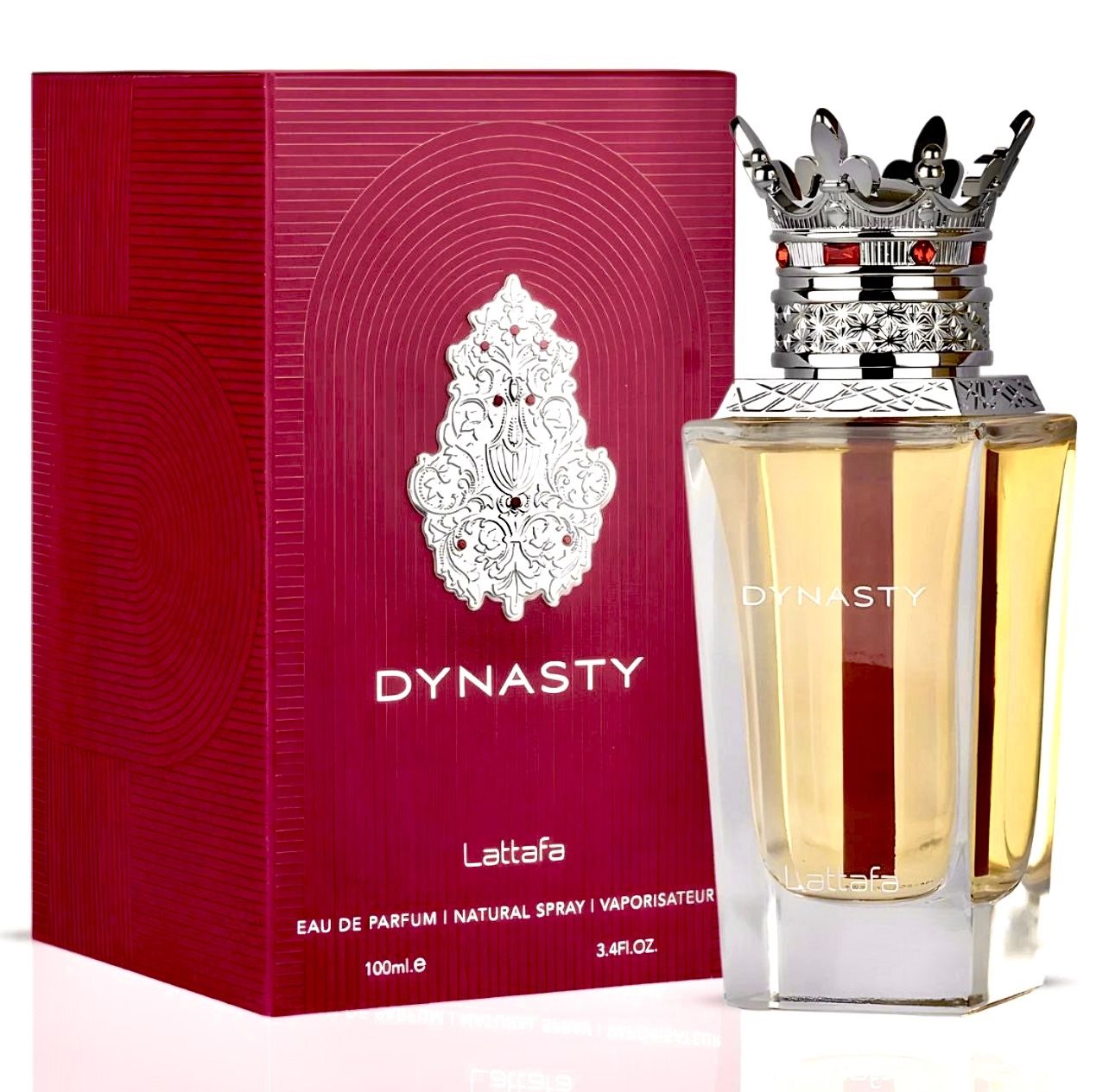Dynasty by Lattafa Eau de Parfum Perfume Spray for Unisex 3.4 FL oz / 100 ML NEW