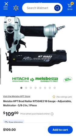 Metabo HPT Brad Nailer (NEW)