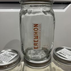 4 32oz Erewhon Jars