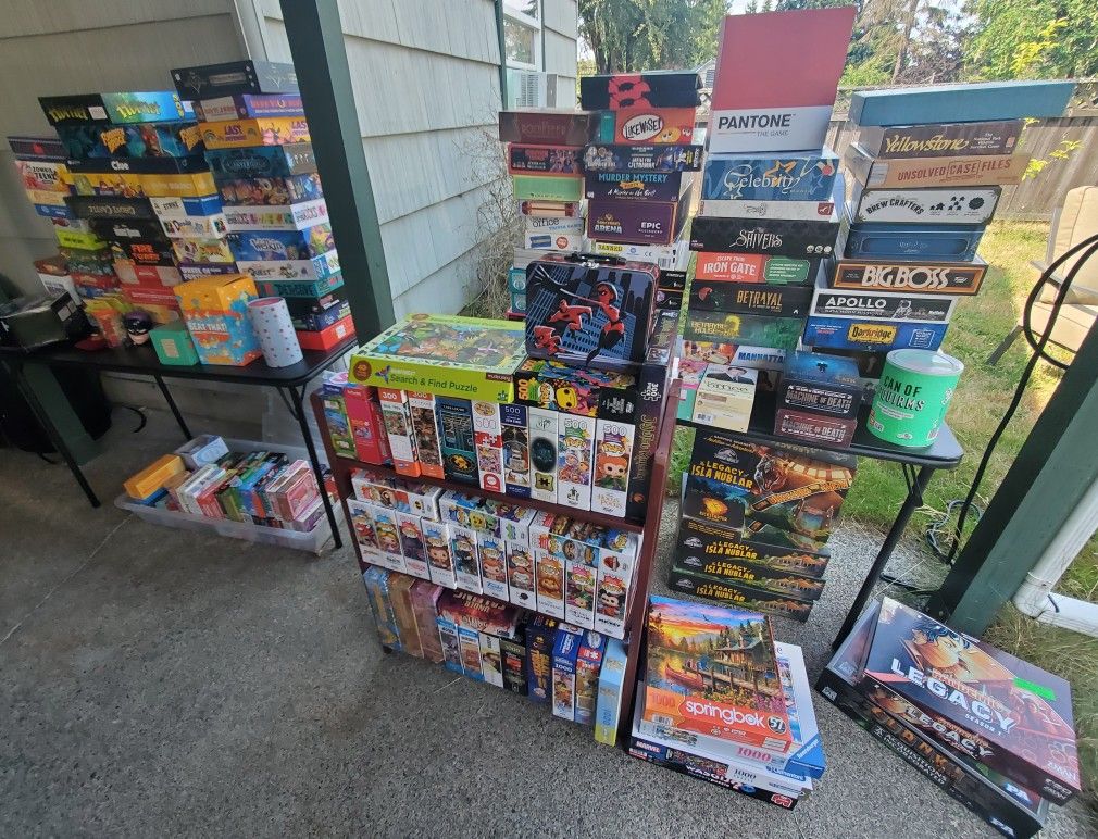Lot Of Board Games + more