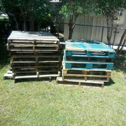 14 Hardwood Pallets For Sale $100 Free Delivery 20 Mile Radius Of Stuart Fl