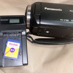 Panasonic HC-V180 Full HD Camcorder –