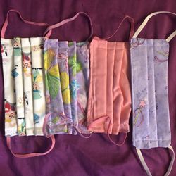 Cubre bocas para niñas