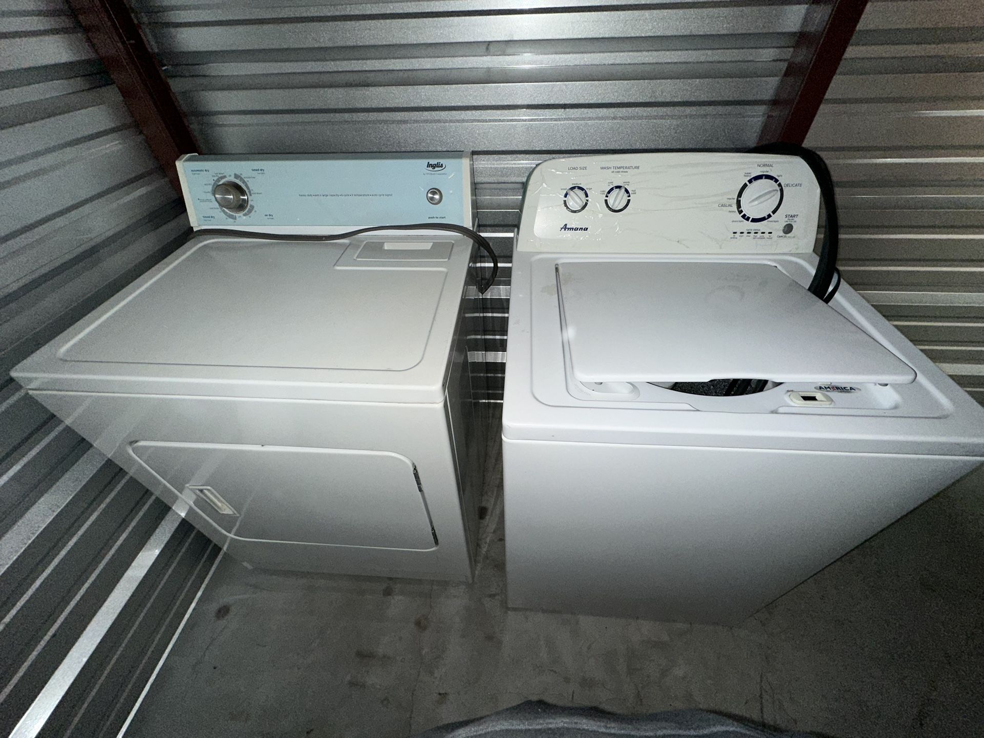  Amana Washer And Dryer With FREE….