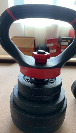 Adjustable Kettle Bell w/ 25 lbs of weight