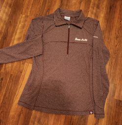 Columbia Texas A&M Quarter-Zip Pullover size large.
