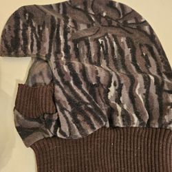 Vintage Camouflage Hunting Hood