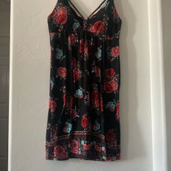 Black Floral Dress