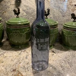 Wine Bottle Decoration