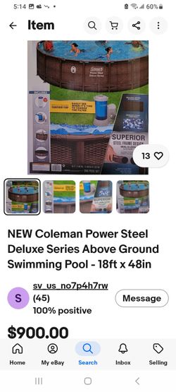 New pool 18 by 48 in
