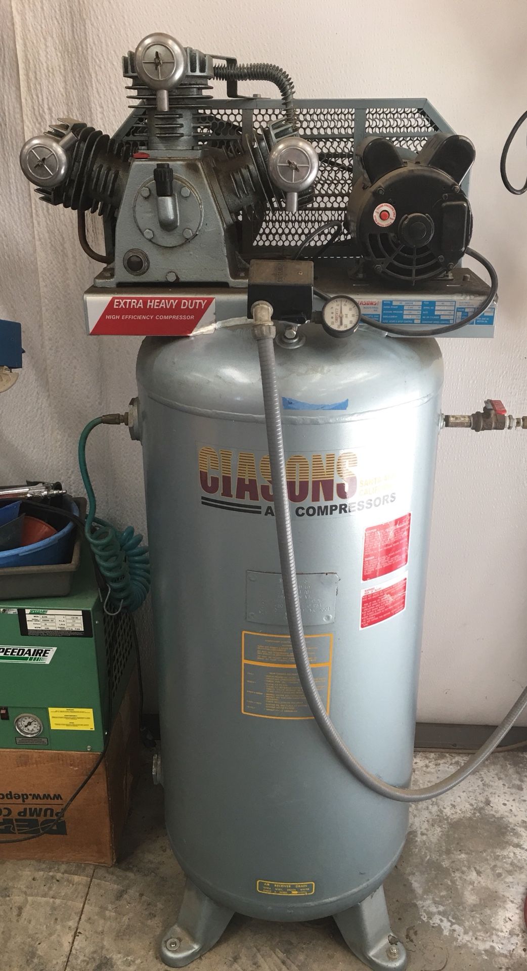 Ciasons Air Compressor Model SS-C5060VWA