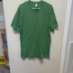 Bella Canvas Men’s Unisex Green T Shirt