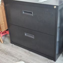 Locking Double File Cabinet 