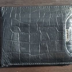 Calvin Klein Wallet - Black Leather