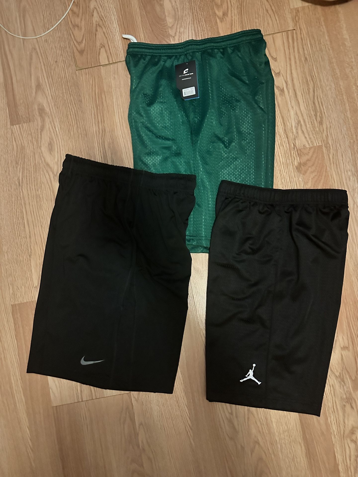 (3) Mens Basketball Athletic Shorts Nike Jordan 