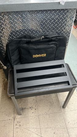 Donner Aluminum Guitar Pedal Board w/ Carry Case Bag