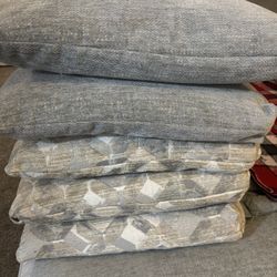 Goose Down Couch Pillows. (Brand New) 