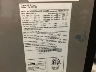 Portable A/C unit