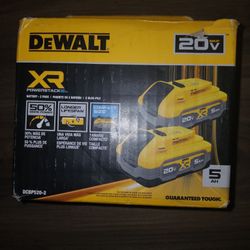 DeWalt Battery 2 Pack XR