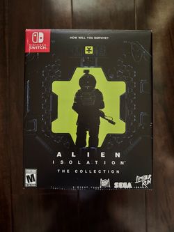 Nintendo Switch Alien Isolation Collectors Edition CIB