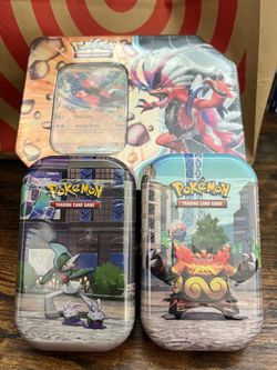 Pokemon tins