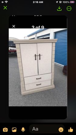 SOLID WOOD ARMOIRS $199 EACH
