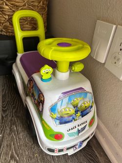 Toy Story push car and pink push car / rocker