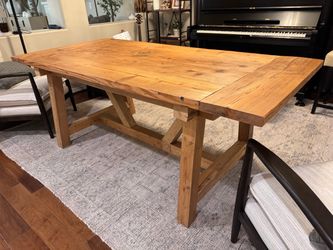 Custom Solid Reclaimed Wood Dining Table – 78” x 36” – Heavy Duty