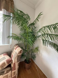 Tall Faux Areca Palm Tree – Indoor Decorative Plant