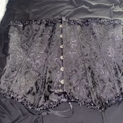BLACK CORSET