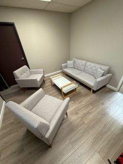 Couch, Arm Chair, Coffee Table Furniture Set