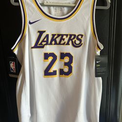 LEBRON JAMES JERSEY (WHITE)