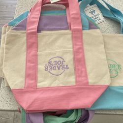 Trader Joe Canvas Bags 